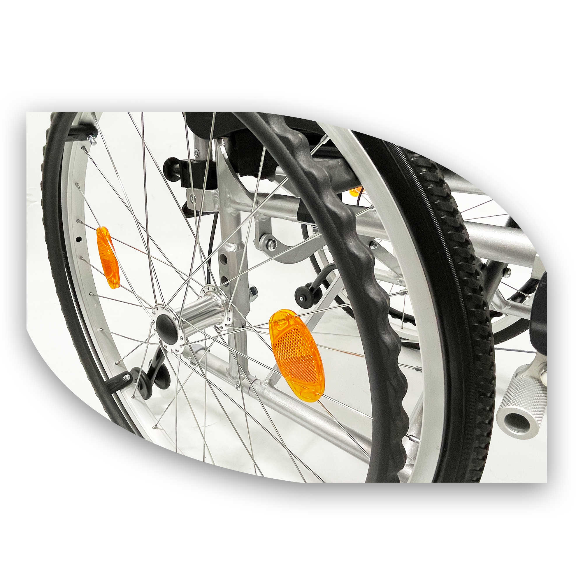 ASSURE REHAB Lightweight Detachable Wheelchair